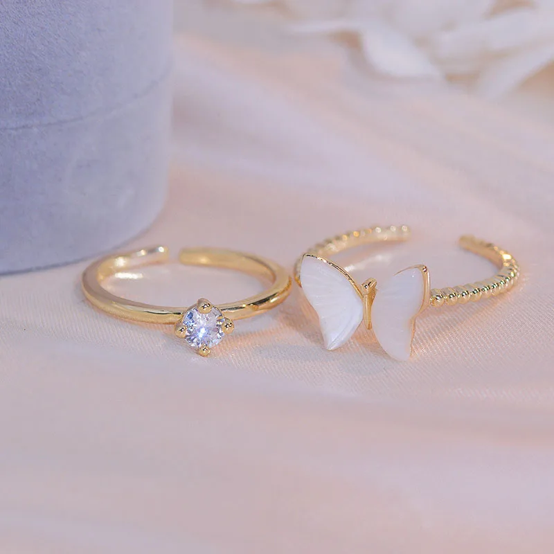 

Корейский модный дизайн большой фотоэлемент для женщин Качество AAA 14K реальное золото с блестками Цирконий Очаровательные женские кольца ю...