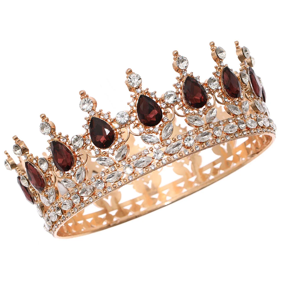 

Wedding Bridal Baroque Wedding Headpiece Hair Accessories For Women Prom Rhinestone Headdress Hair Pieces Women Hair Accessories