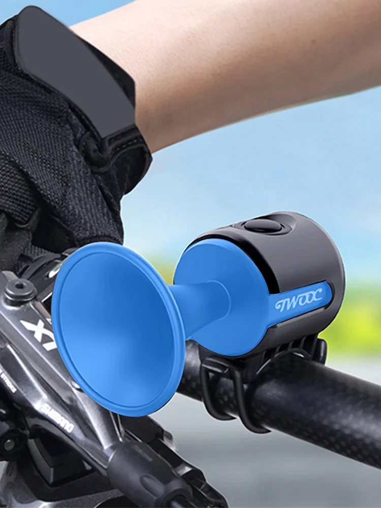 

Electric Bike Horn 120dB Battery Powered Loud Cycling Bell Universal Cycling Mono Horn For Kids Teenagers Adults Riding