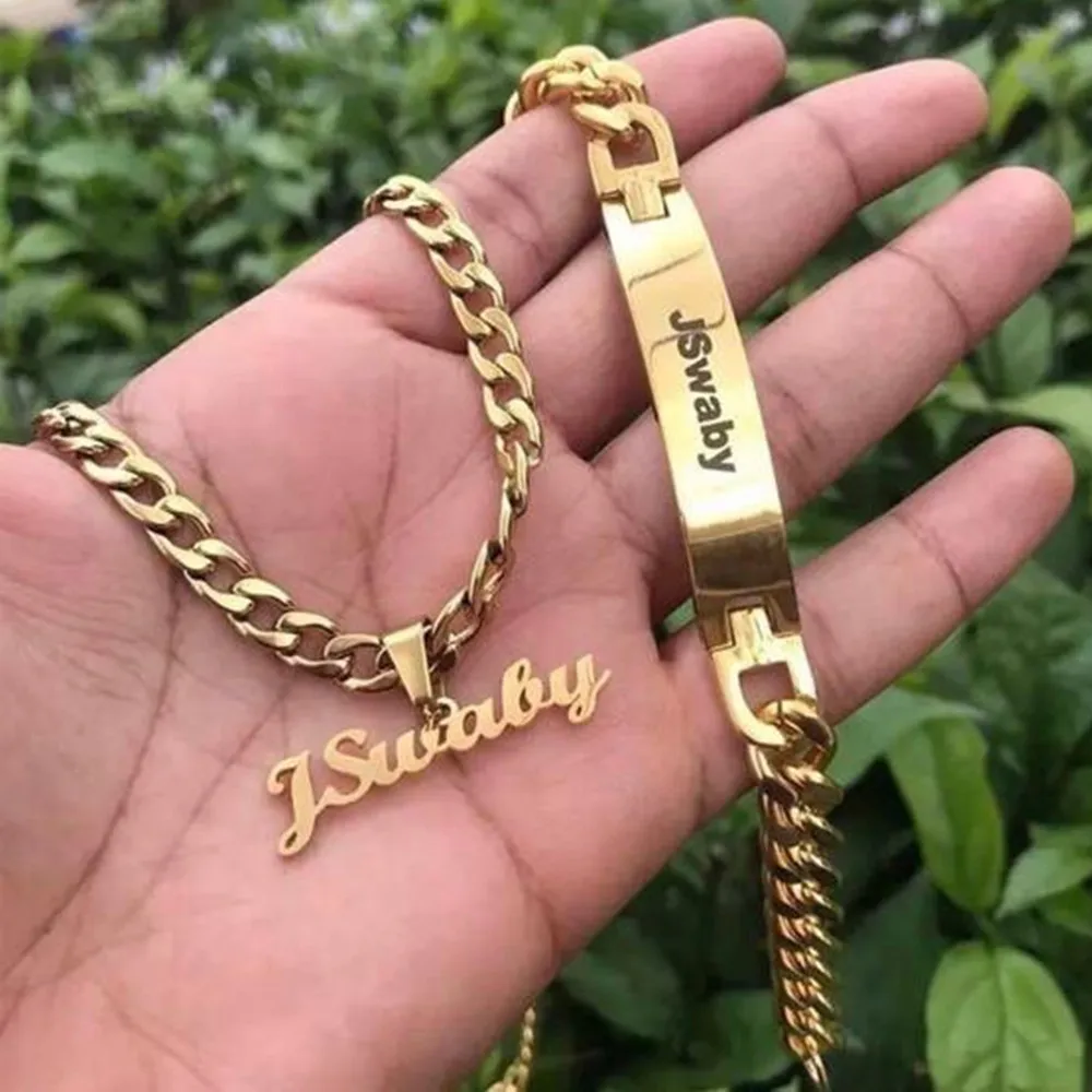 Hip Hop Custom Name Necklace Cuban 