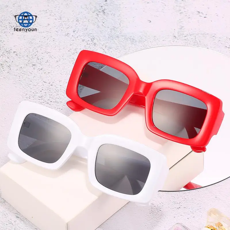 

Teenyoun Fashion Punk Women's Uv Resistant Gafas De Sol Luxury Brand Fashion Women's Sunglasses Sun Glasses