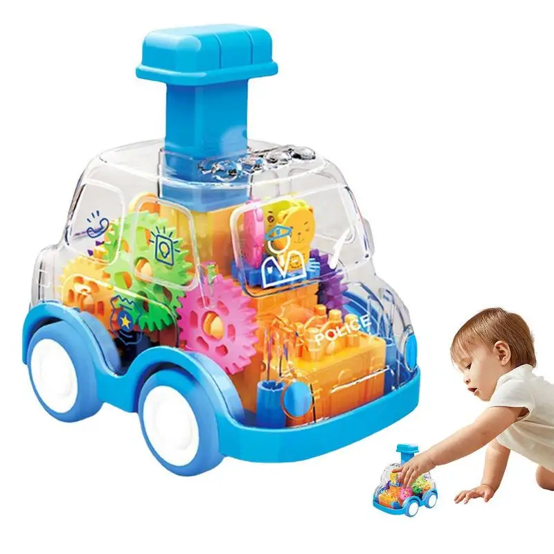 

Автомобиль с оттягивающим эффектом, прозрачные автомобили для малышей, детские игрушки с нажимным механизмом, автомобиль с оттягивающим эф...