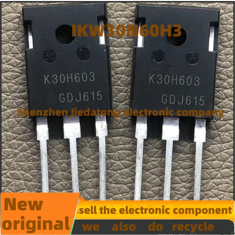 3 шт./партия IKW30N60H3 K30H603 TO-247 600V 30A полевой МОП-транзистор