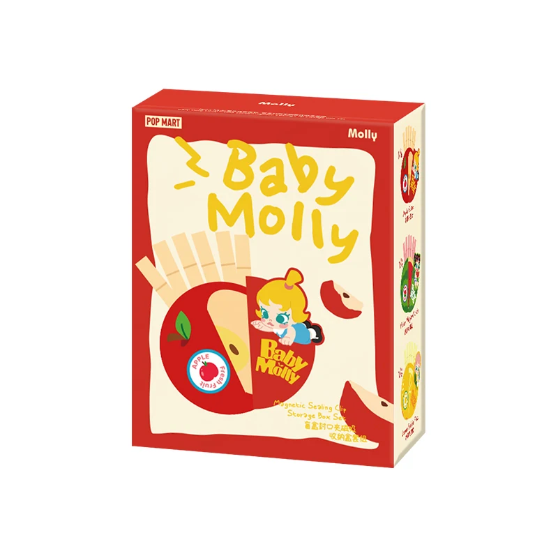 

POP MART Baby Molly Fruity Aroma Magnetic Storage Box Mystery Box