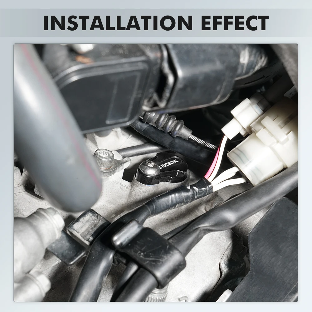 NICECNC Заглушка блока датчика скорости ATV для Yamaha RAPTOR 700 700R YFZ450R YFZ450X YFZ 450R, замена аксессуаров.