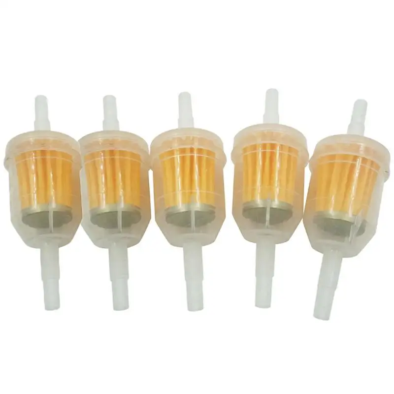 

Oil Filters For Lawn Mower Mower Petrol Filter 5PCS Universal Petrol Filters For Small Engines Garden Lawn Mower Replacement