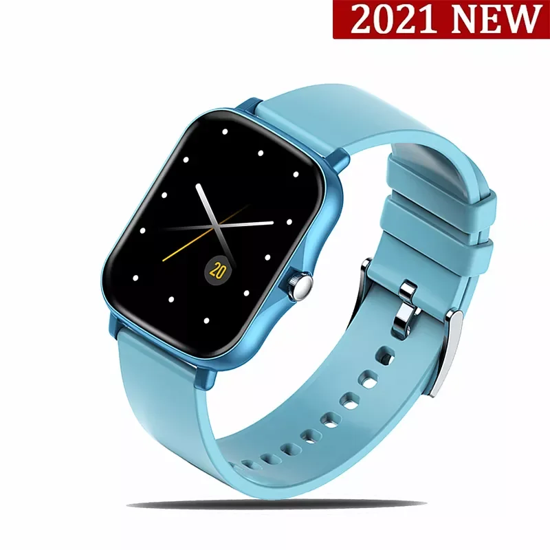 

2021 New Smart Watch Men Women Heart Rate Blood Pressure Sleep Monitor 1.7"Full Touch Sports Bluetooth Watertight Smartwatc