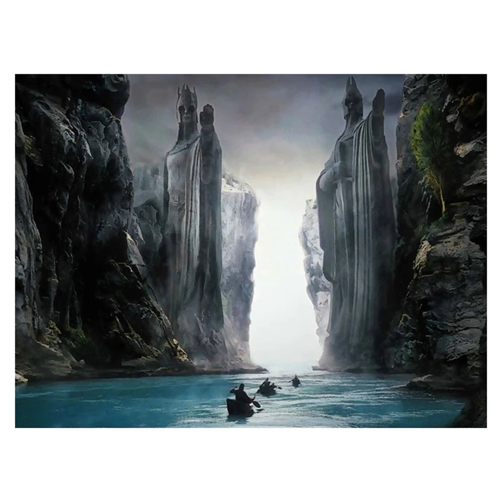 Алмазная 5D картина «сделай сам» с изображением каньона, реки, бездны, квадратные и круглые стразы, хобби, ремесла, мозаика ручной работы, подарок, вышивка крестиком, украшение для дома