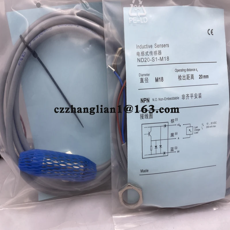 Совершенно новый бесконтактный переключатель ND12-S1-M18 ND12-S2-M18 ND12-S3-M18 ND12-S1S1-M18 ND12-S2S1-M18