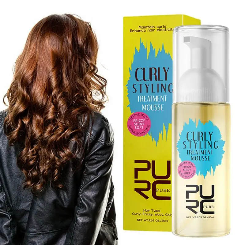 

Volume Lift Styling Mousse Hair Mousse For Curls With Up To 24 Hours Styling Effect Volume Lift Styling Mousse Enhances Curls