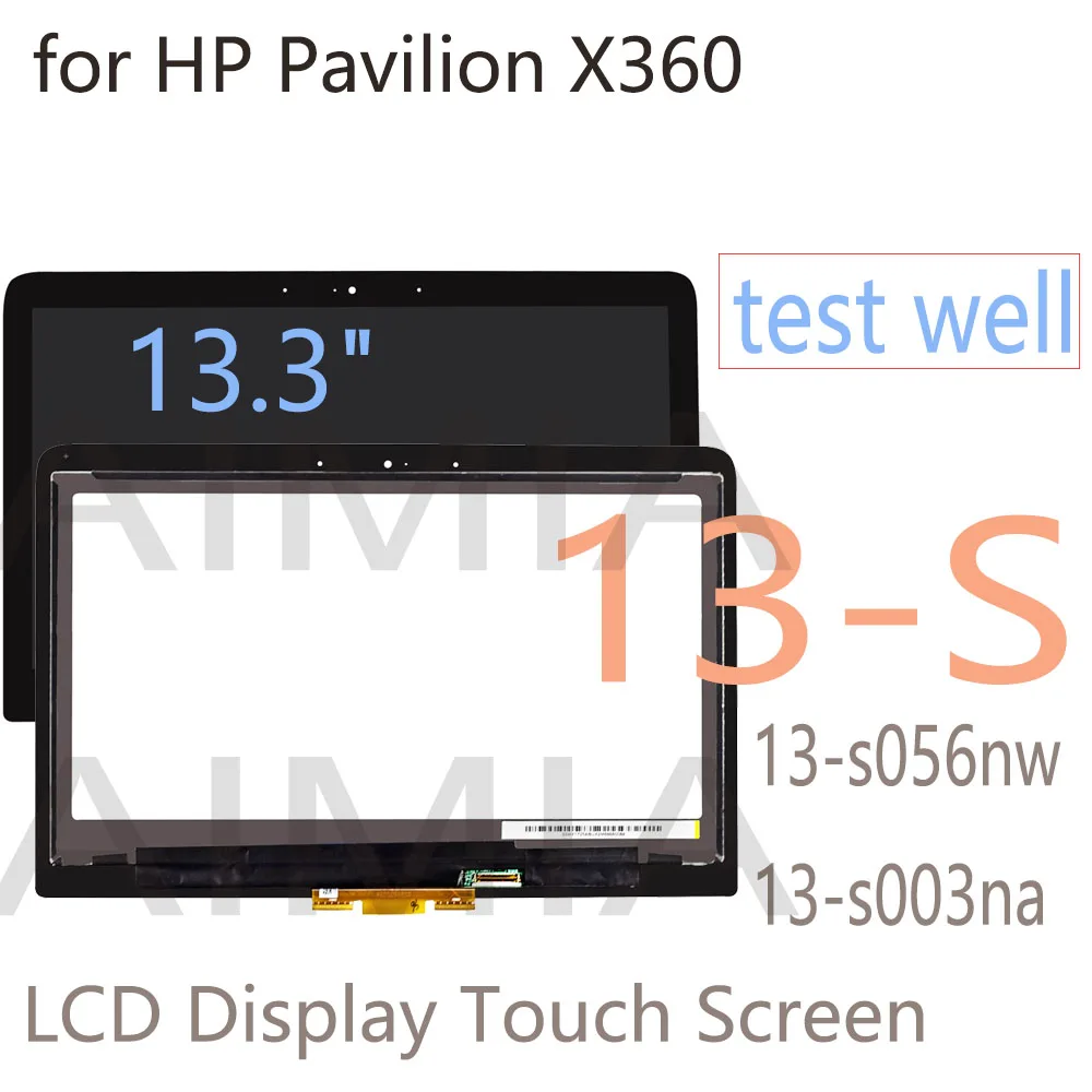 ЖК-дисплей 13 3 дюйма для HP Pavilion X360 13S 13-S series 13-s056nw 13-s003na детали замены ЖК-дисплея -