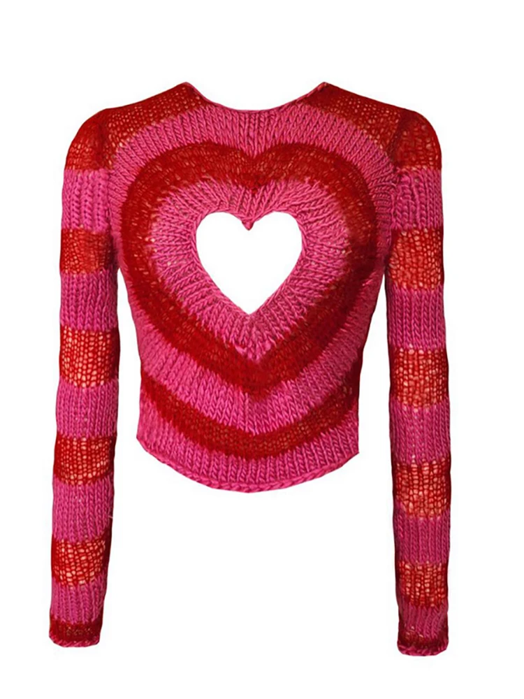 Radiant heart knit sweater. Heart sweater. Вязаный свитер с сердцем. Свитер с сердцем. Heart sweater.