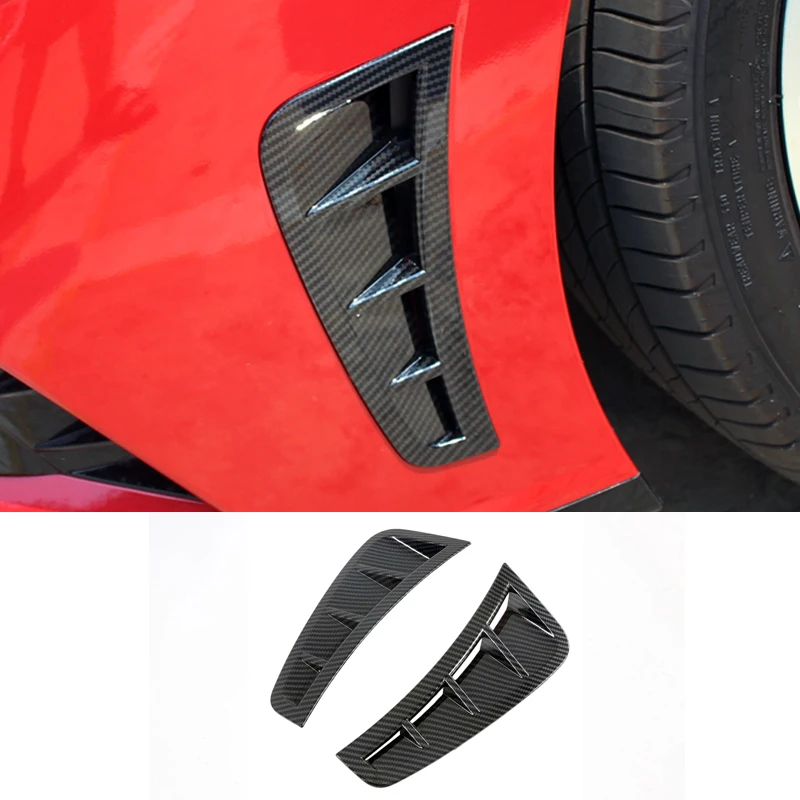 

for Hyundai Sonata DN8 2020 2021 car front bumper air outlet decorative frame ABS cover modified exterior