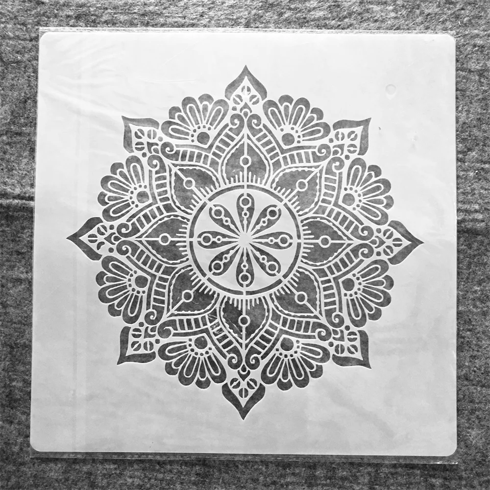 

30*30cm Mandala Geometry Regular DIY Layering Stencils Wall Painting Scrapbook Coloring Embossing Album Decorative Template