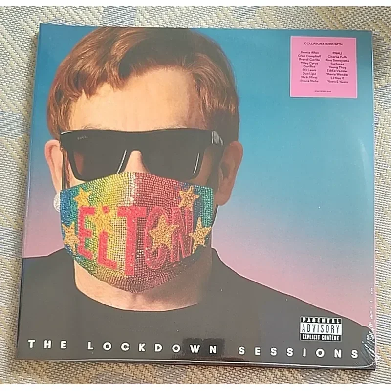 Фото Элтон Джон: The Lockdown Sessions, двойной виниловый альбом для любителей музыки №2