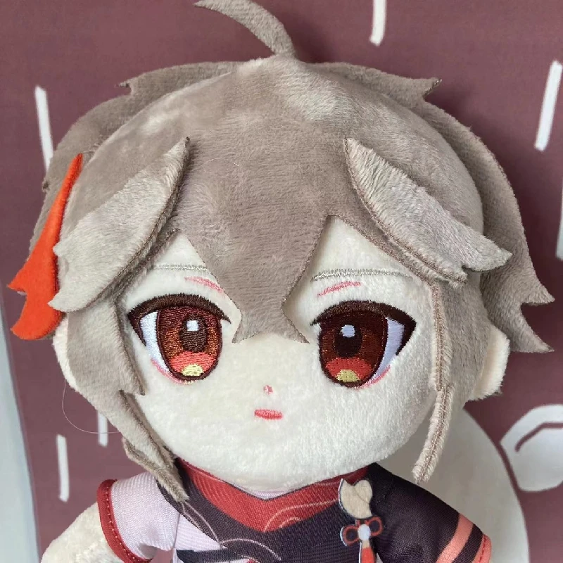 

Anime Plush Genshin Impact Plushie 7.8"/20cm With Kawaii Dolls Clothes-Cute Stuffed Figure Kaedehara Kazuha Hutao Humanoid Toys
