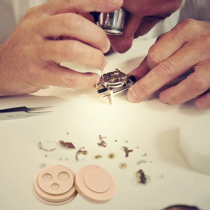 

Watchmakers Small 3 Hole Oiler Oil Cup Lightweight Watch Oil Dish Watch Oil Dip Tool Watch Repairing Accessory Durable R9UF