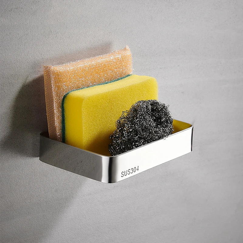 Держатель для мыла из нержавеющей стали XAOZO 304 настенный черный дренаж - купить по