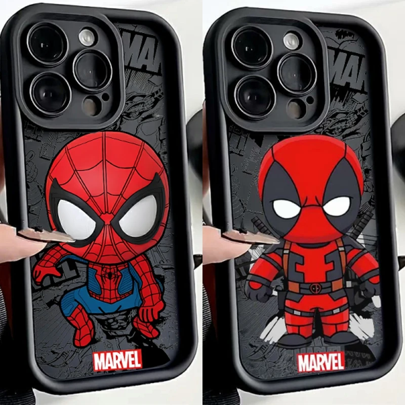 Чехол Marvel Deadpool Spider-Man Venom для Honor 90 5G Huawei Mate 30 P40 Nova 5T 7 9SE Y9 Prime 2019 силиконовый чехол Couqe