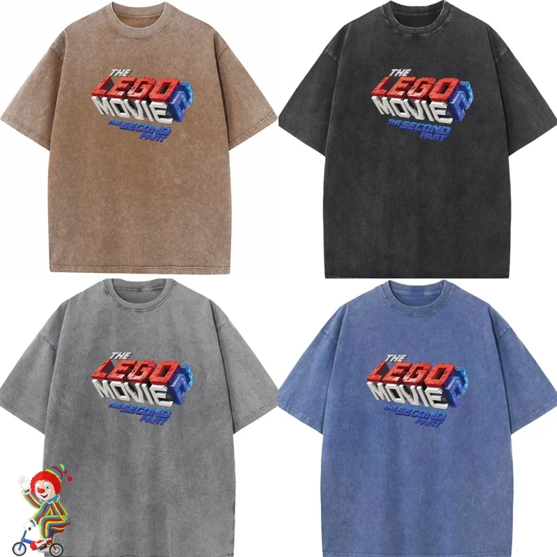 

Футболка Мужская/женская с 3D-эффектом, винтажная Свободная рубашка с коротким рукавом и надписью, с круглым вырезом, в стиле хип-хоп