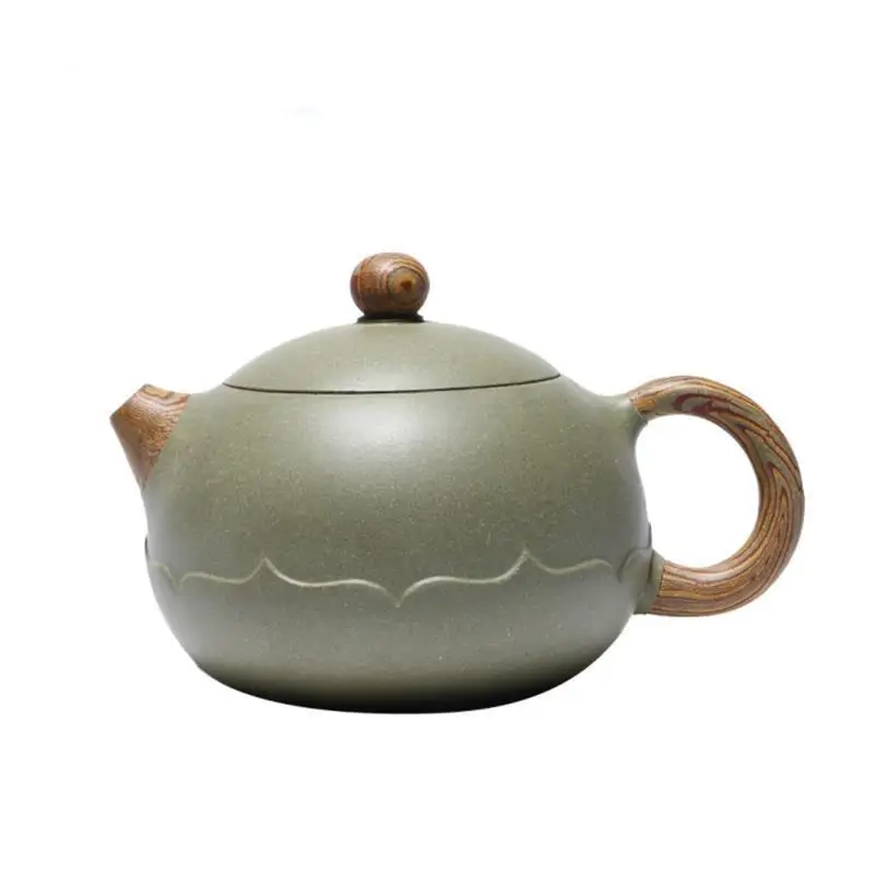 

340ml Creativity Yixing Purple Clay Teapots Home Filter Beauty Kettle Raw Ore Handmade Xishi Tea Pot Teaware Accessories
