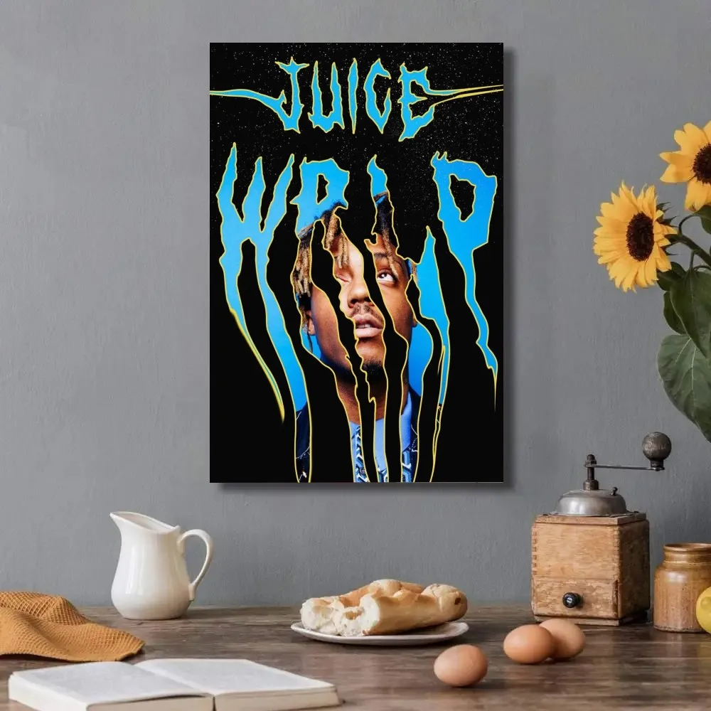 Хип-хоп J-Juice W-WRLD постер DIY крафт-бумага винтажный настенная живопись учебные
