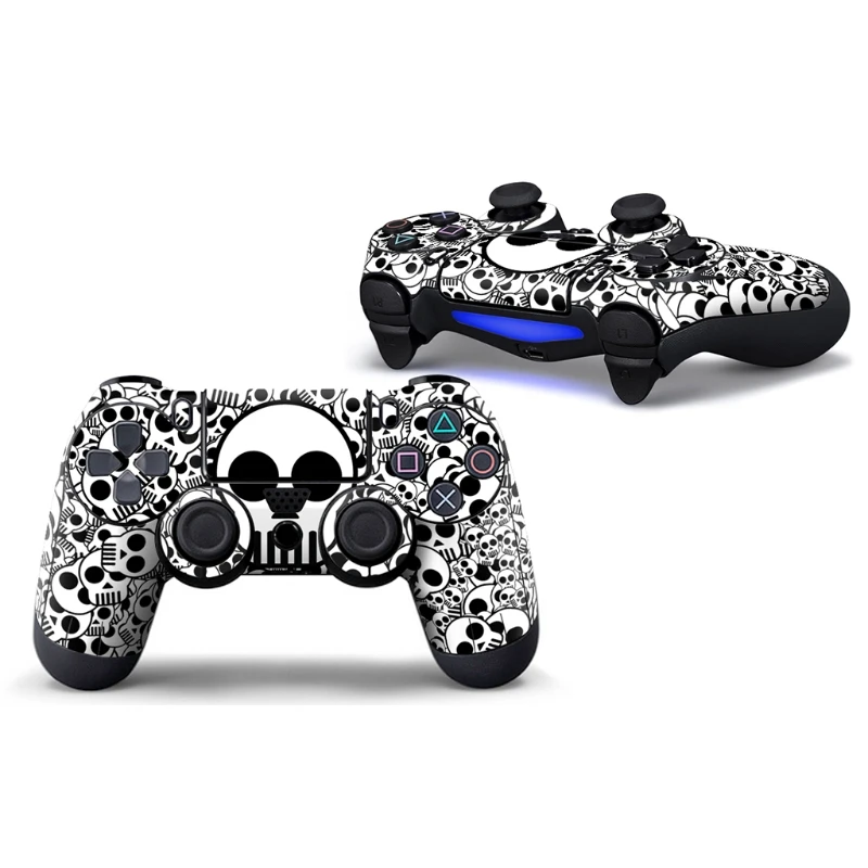 Виниловая декоративная наклейка для контроллера Playstation 4 PS4 1 комплект - купить по