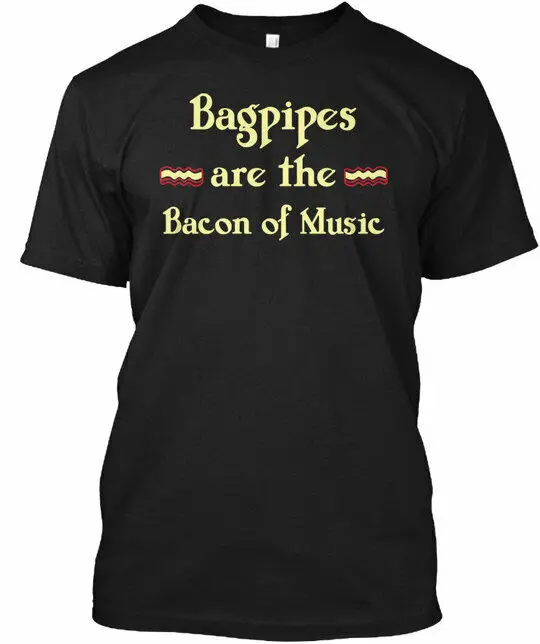 

Забавная футболка с беконом из музыки