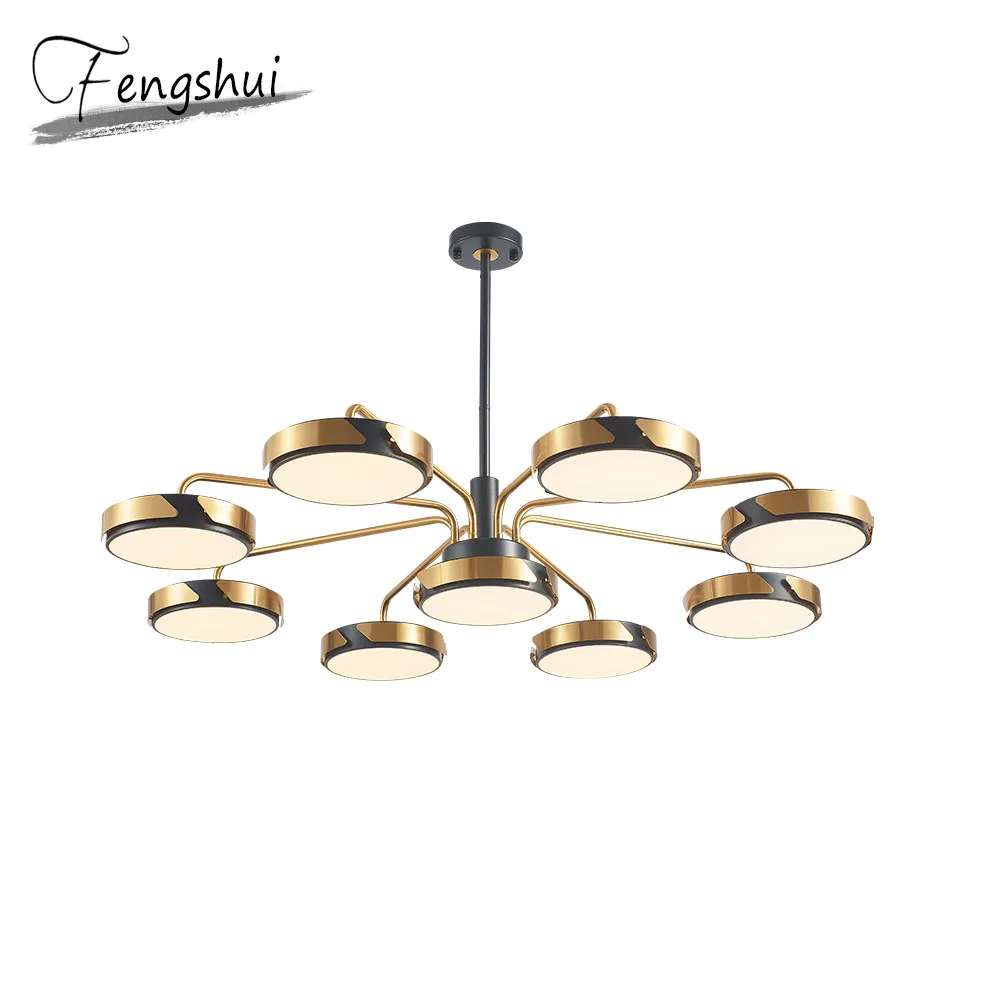 

Nordic LED Pendant Lights Black Gold Pendant Lamp Lighting Dining Living Room Bedroom Loft Hanging Lamp Home Decor Light Fixture