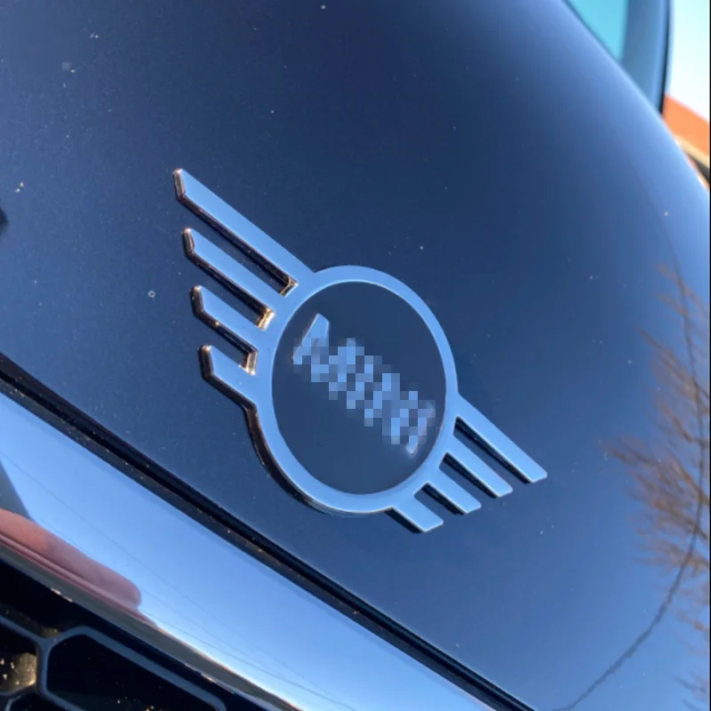 Автомобильная наклейка металлическая передняя эмблема для Mini Cooper S F57 R57 R58 R59 R50 R53