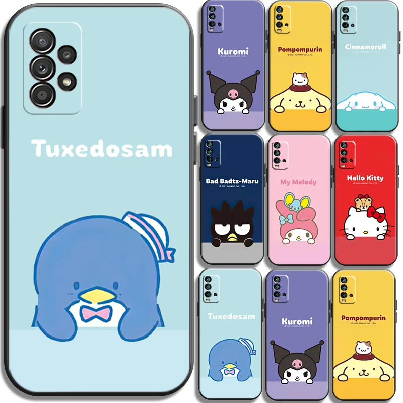 

Hello Kitty TAKARA TOMY Phone Cases For Xiaomi Redmi Note 10 10S 10 Pro POCO F3 GT X3 GT M3 Pro X3 NFC Funda Soft TPU Carcasa