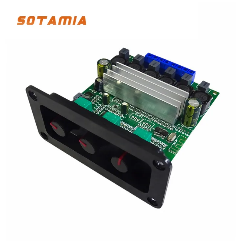 

SOTAMIA HiFi Bluetooth Subwoofer Amplifier TPA3116 TPA3156 TPA3118 Sound Amplifiers 2.1 Amplificador Speaker Home Audio Amp