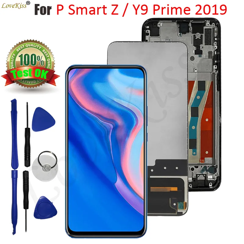 

Для Huawei Y9 Prime 2019 STK-L22 L21 STK-LX3 P Smart Z STK-LX1 ЖК-дисплей сенсорный экран дигитайзер сенсор в сборе Замена