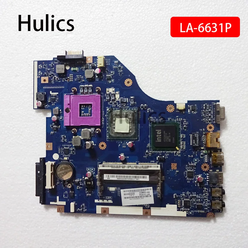 Материнская плата Hulics для ноутбука Acer 5336 5736 5336Z 5736Z DDR3 Олово 72 Мб