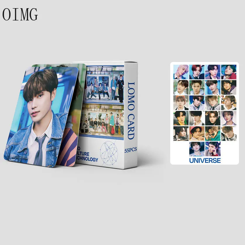 

Альбом Kpop 55 шт./компл., фотооткрытки NCT 2022, открытка Вселенная Dream Nct127 Lomo Card Nct, Фотопечать, открытка для поклонников, коллекционный подарок