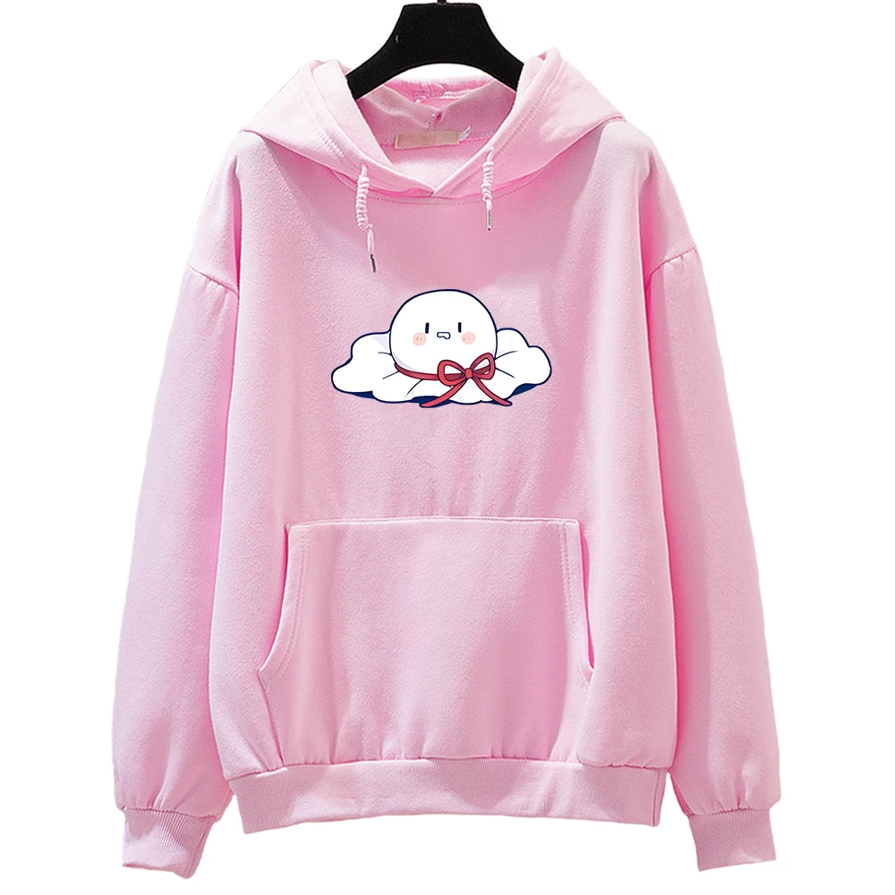 

Mafumafu Japanese Singer Aesthetic Hoodie Girls Kawaii/Cute Cartoon Long Sleeve Sweatshirt Sense of Design Spring & Autumn Print