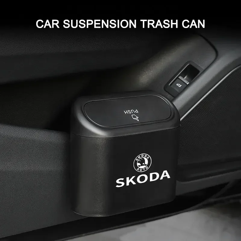 1 шт. новый автомобильный мусорный бак авто аксессуары для интерьера Skoda Octavia Rapid