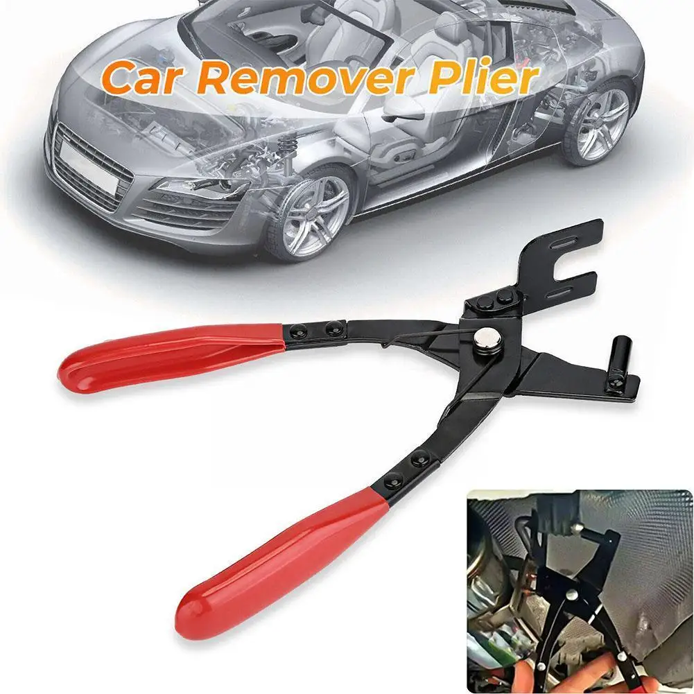 

Universal Car Exhaust Hanger Removal Plier Clip Car Tool Exhaust Rubber Puller Tool Pad Disassembly Special Plier G7Q7