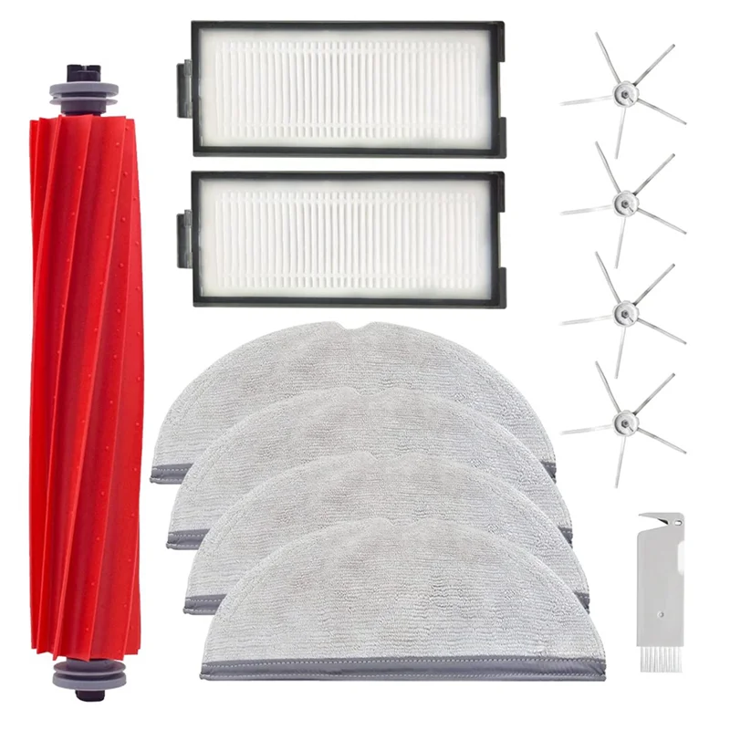 

Сменные детали, роликовая щетка, боковые щетки, фильтр НЕРА Для Roborock Q7Max Q7Max + аксессуары для робота-пылесоса