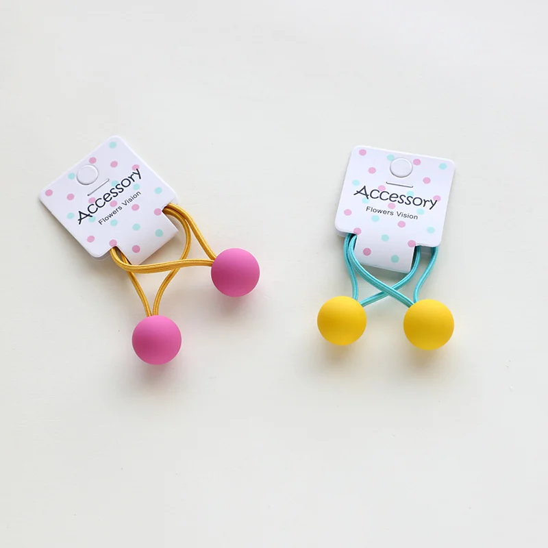 

2pcs/lot New Princess Headwear Kids Elastic Hair Bands Baby Headdress Children Hair Ropes Girls Hair Accessories