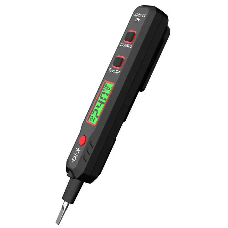 

HT89 contact measuring pen highly sensitive induction measuring pen LCD digital display sound and light alarm