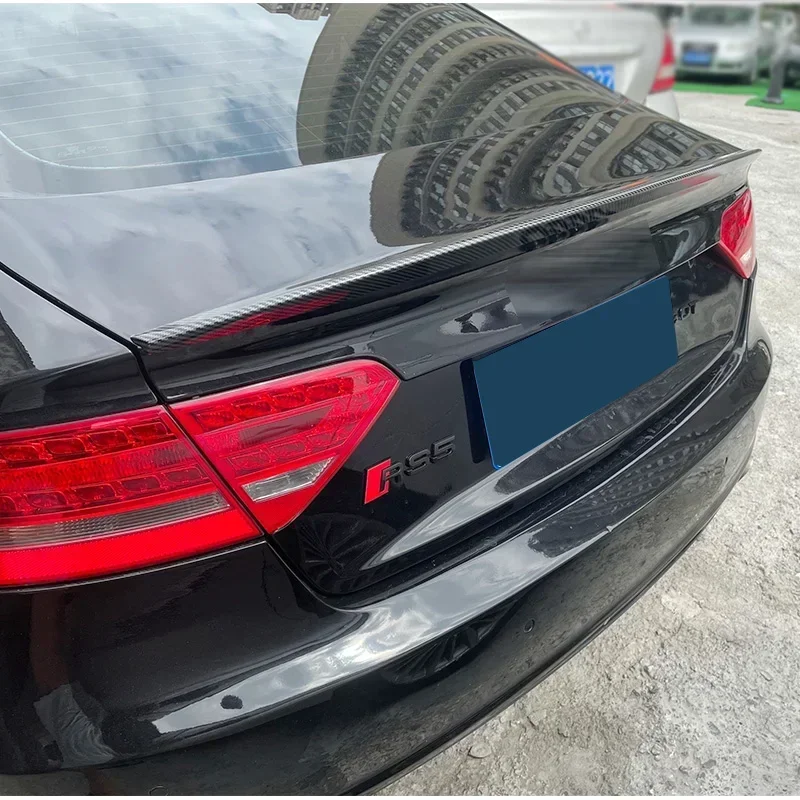 Новый! Заднее крыло для Audi A5 B8 спойлер 2009–2016 г. 4-дверный автомобильный хвостовой