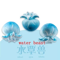 genshin impact anime surrounding water beast plush toy two dimensional floating monster pillow pendant the new game