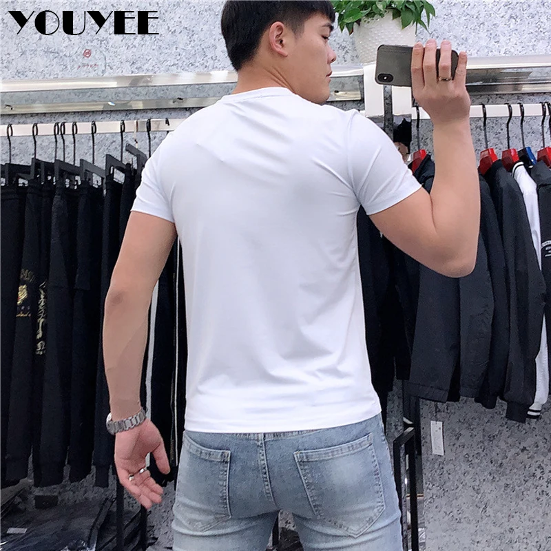 designer t shirt male fashion brand trend cartoon printing fit hot diamonds tees summer casual short sleeve m 6xl men clothes free global shipping