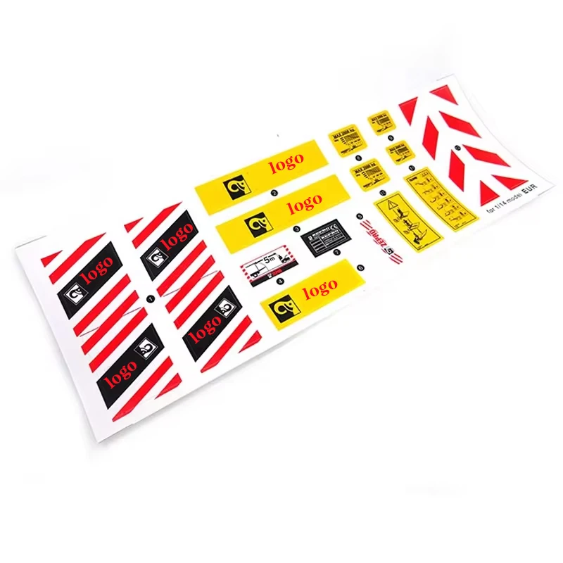 Наклейка с логотипом для 1/14 Tamiya RC Грузовик Автомобиль Трактор Голова фургона Тип