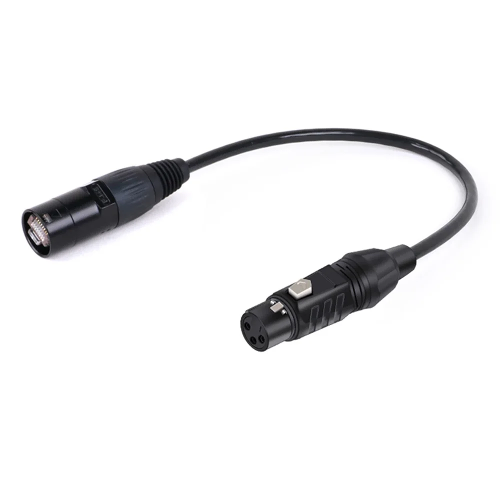 Ethernet-Кабель-адаптер RJ45 в XLR сетевой Удлинительный шнур для усилителя из цинкового