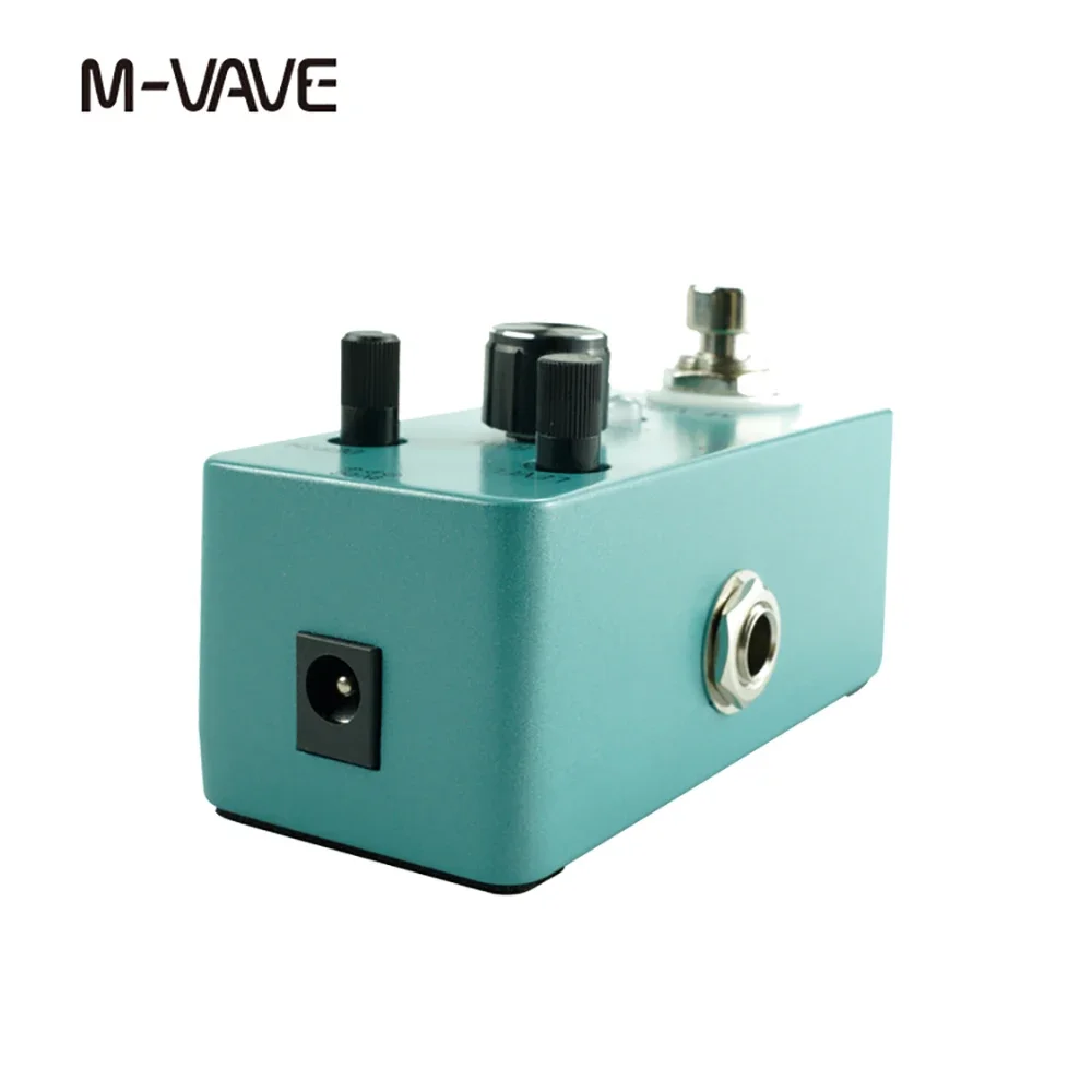 Педаль Для Электрогитары M-VAVE Синий Звуковой Эффект Овердрайв Петля Эффектов Из