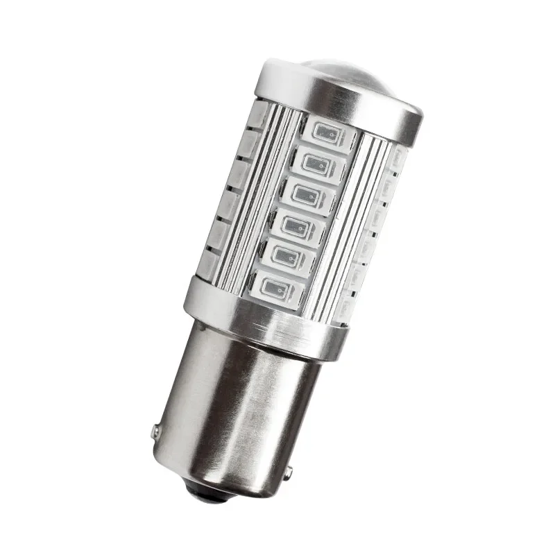 Светодиодная автомобильная лампа Xenplus 1156 BA15S P21W 33 SMD 5730 внутренние фонари 12 в 6000k