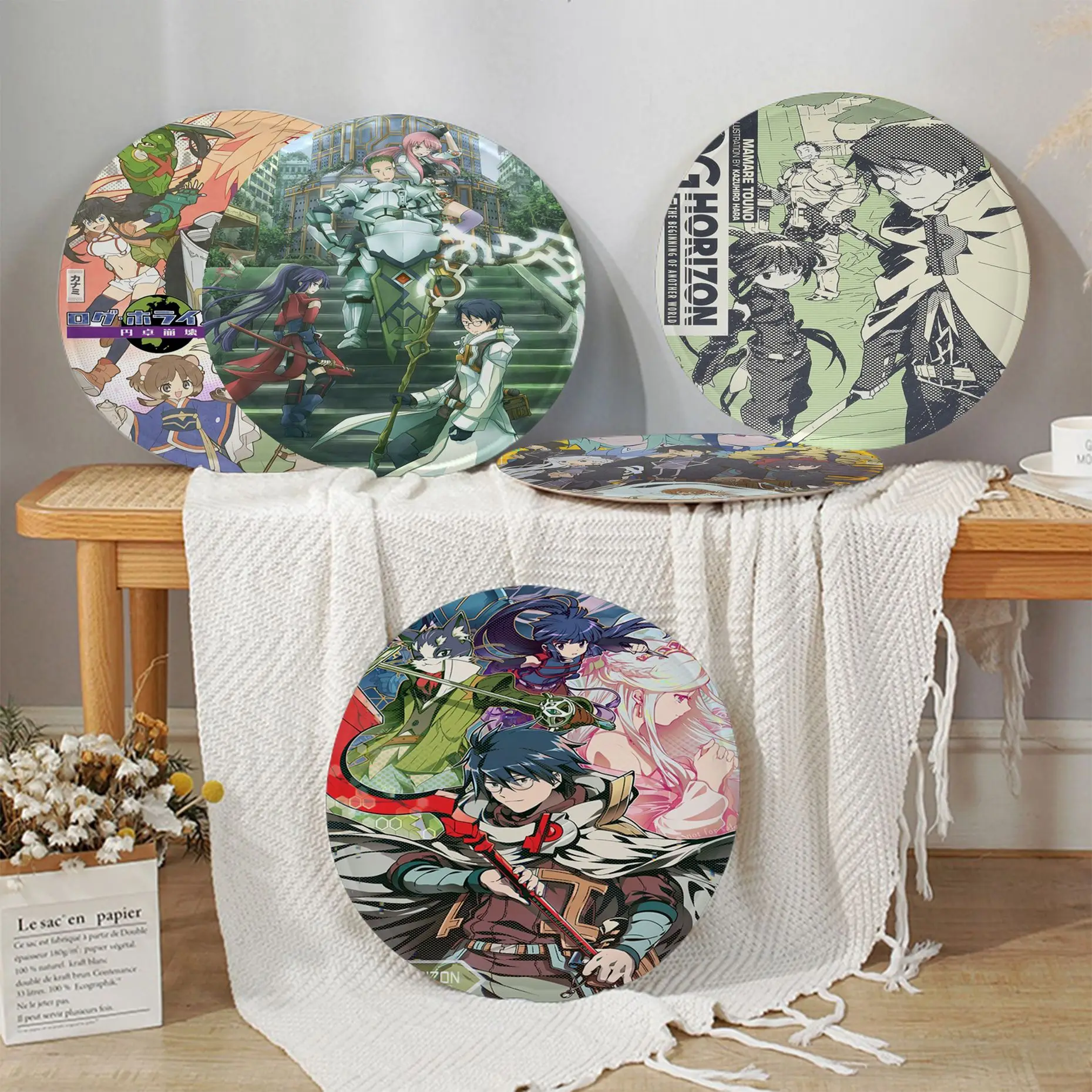 

Anime Log Horizon Creative Dining Chair Cushion Circular Decoration Seat For Office Desk Buttocks Pad
