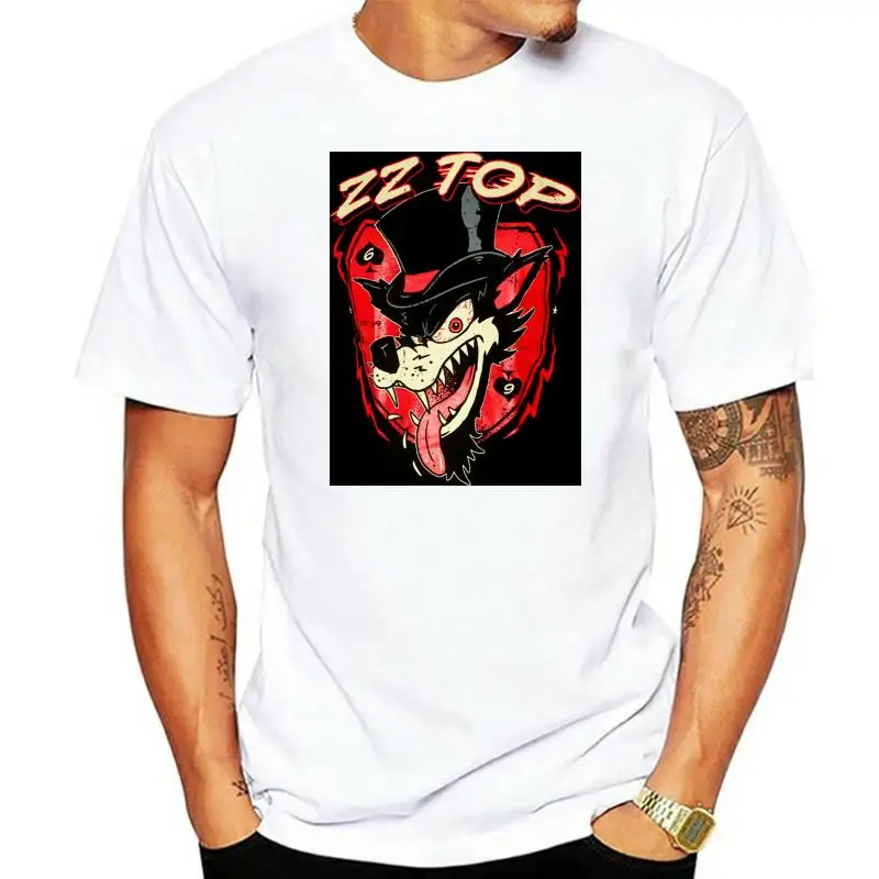 

ZZ TOP WOLF MEN T-SHIRT BLACK